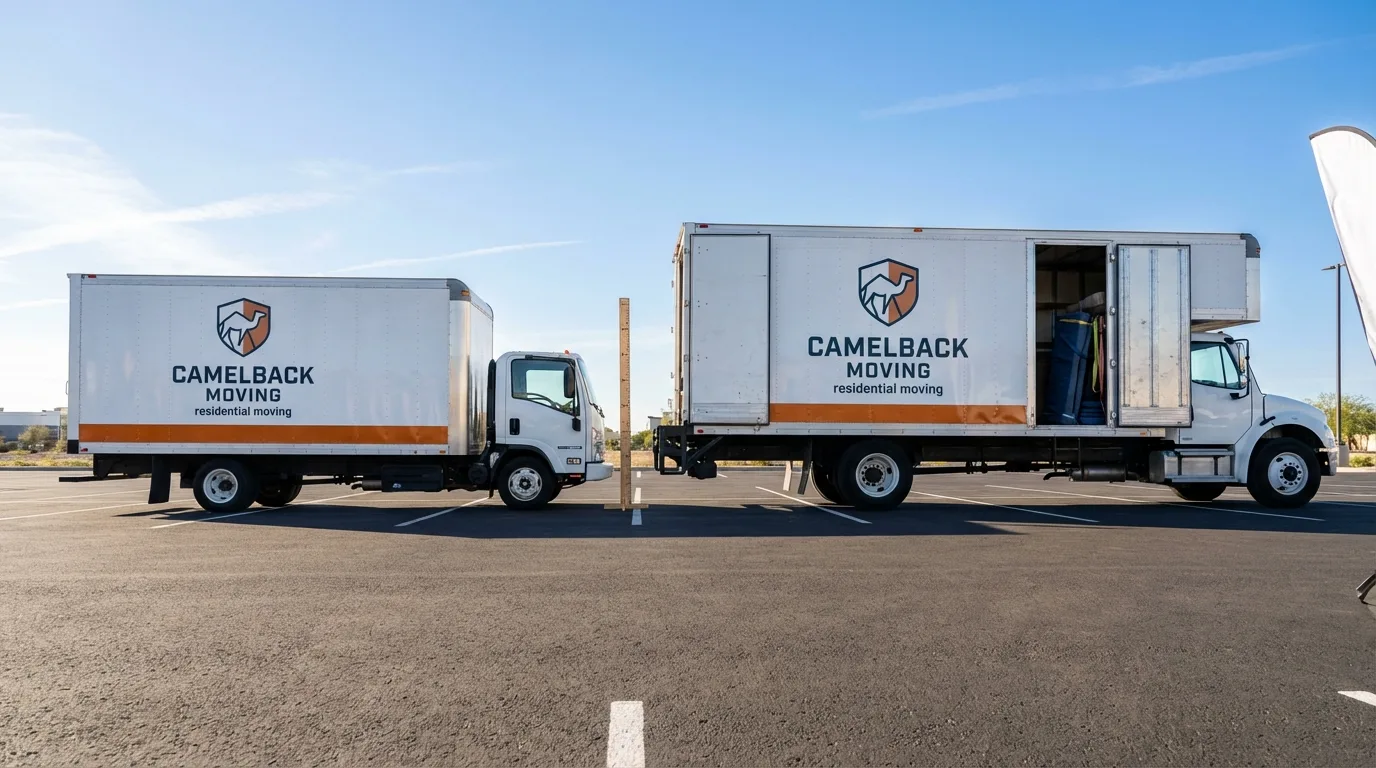 Moving truck size capacity guide in Union Springs
